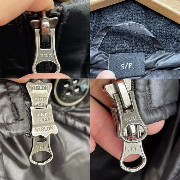 Mackage Black Leather Trim /wool jacket size small - Picture 16 of 17